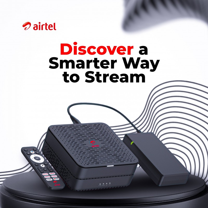 AIRTEL ROUTER TV BOX