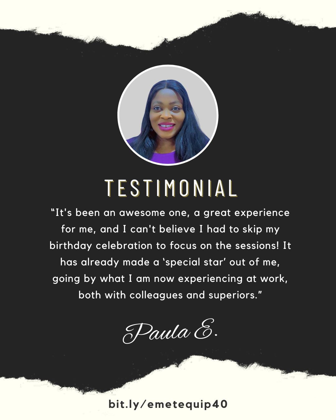 Customer review 1
