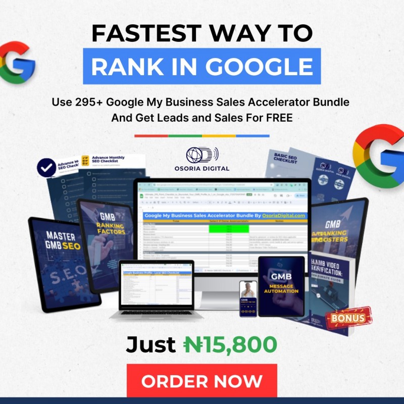 GMB Sales Accelerator Bundle
