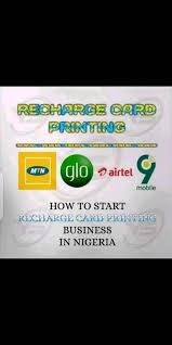 START RECHARGE CARD PRINTING BUSINESS