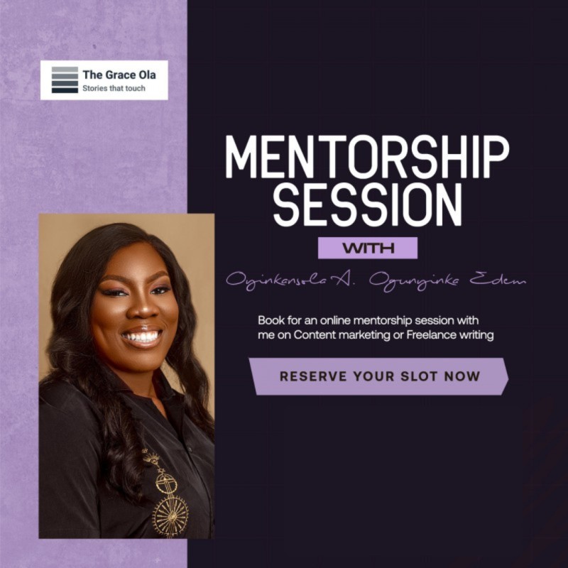 Content Marketing/Freelance Writing Mentorship Session