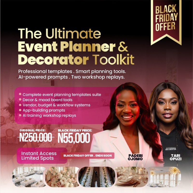 The Ultimate Event Planner & Decorator Toolkit