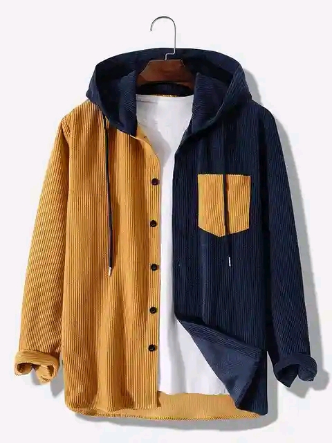 Corduroy shirts and hoodie