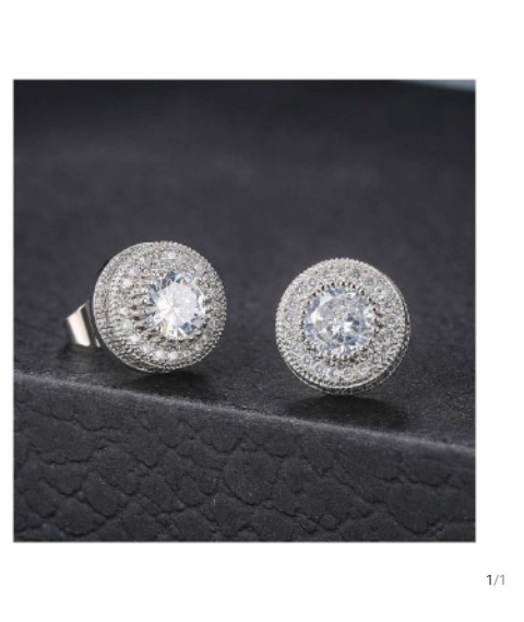 Men clip earring.