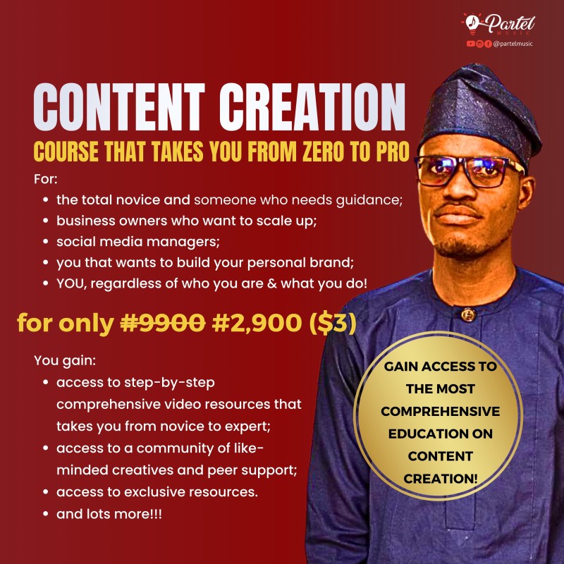 CONTENT CREATION MASTERY