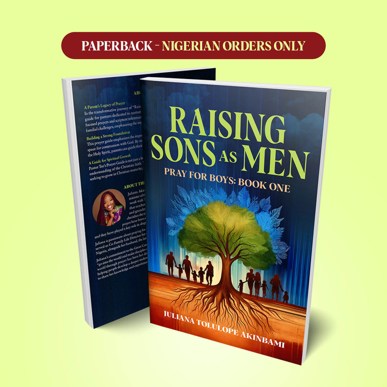 *Nigerian Orders Only* Raising Sons as Men: Pray for Boys Book One