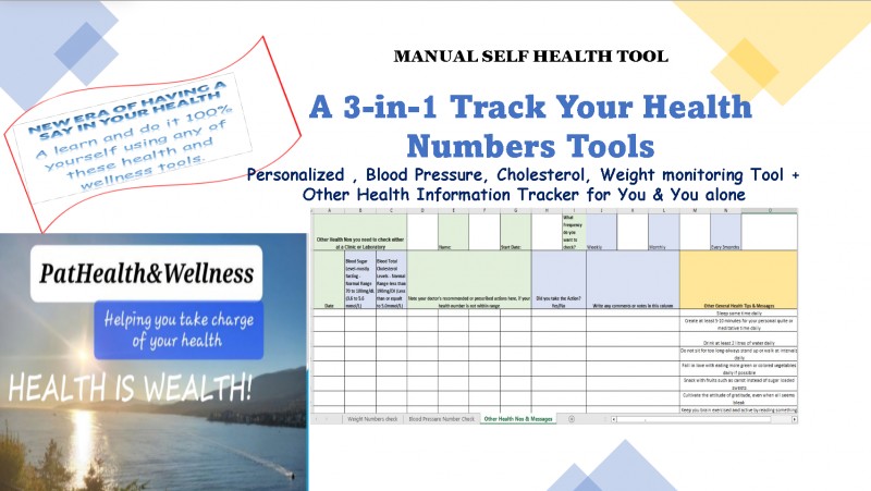3-in-Track Your Health Numbers Tool
