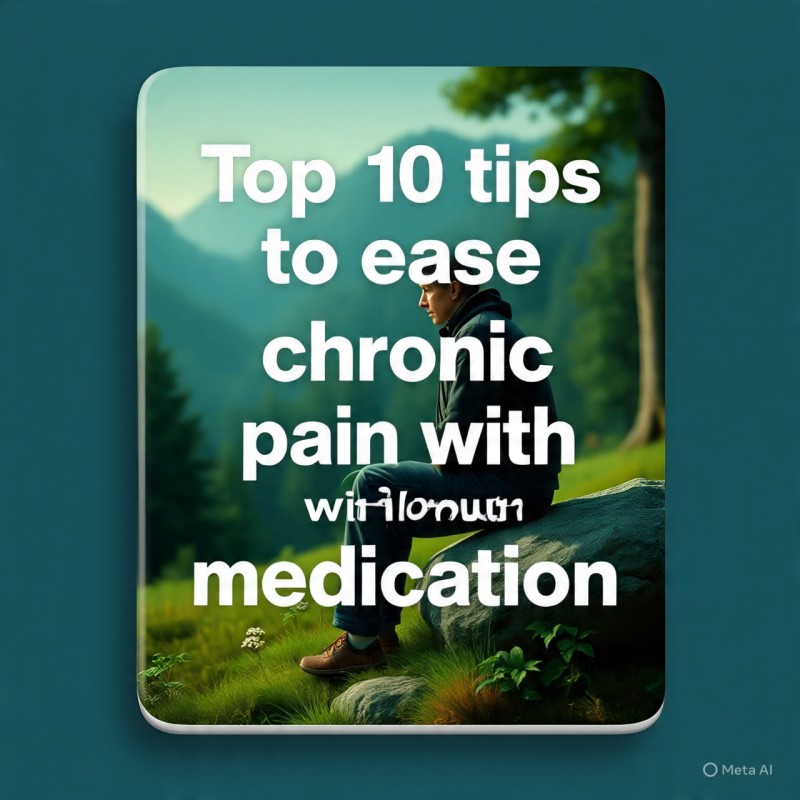 Top 10 tips to ease chronic pain without medication