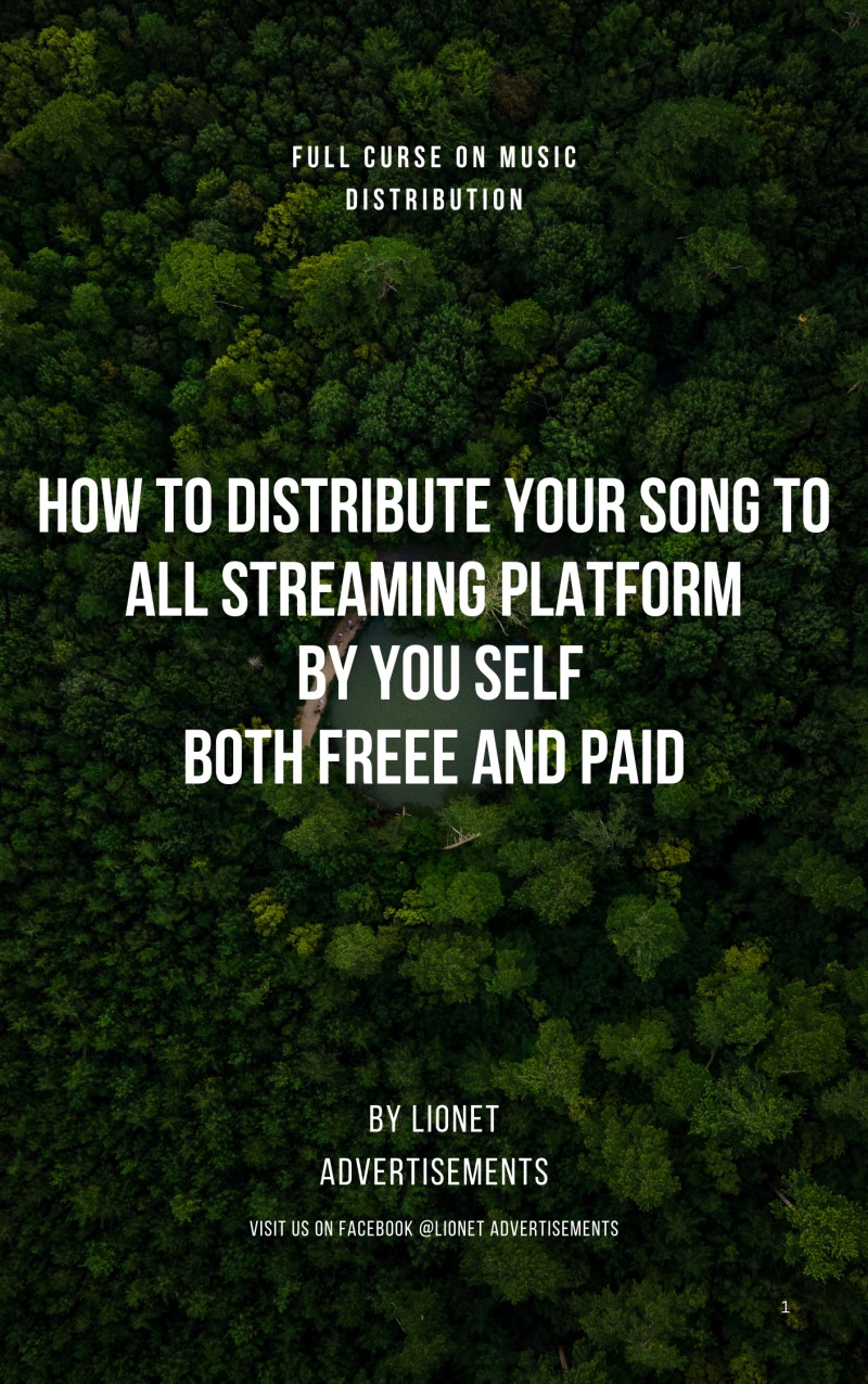 How to distribute your song to all streaming Plath form and monetize it by your self with just your phone