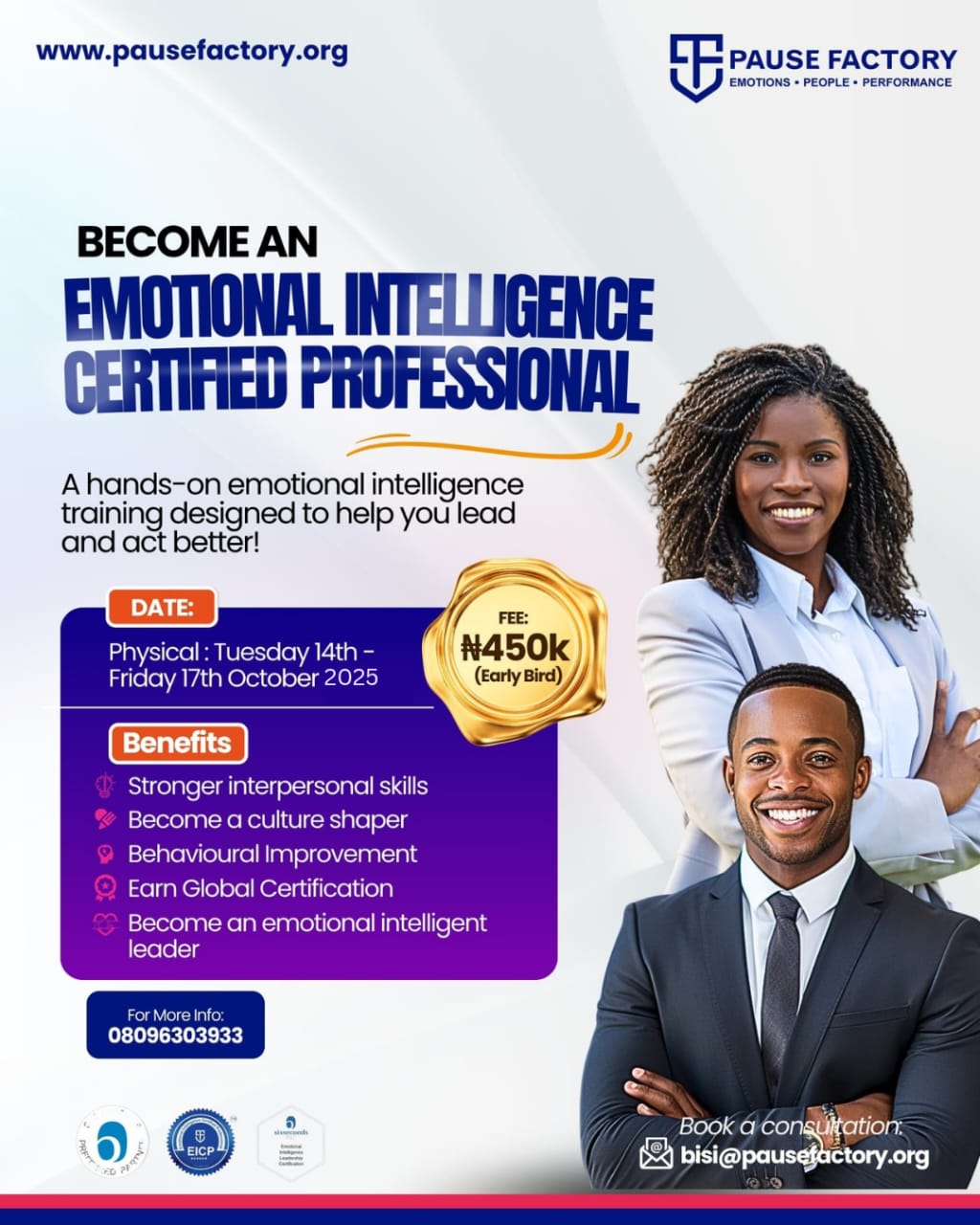 Emotional Intelligence Certified Professional (EICP)