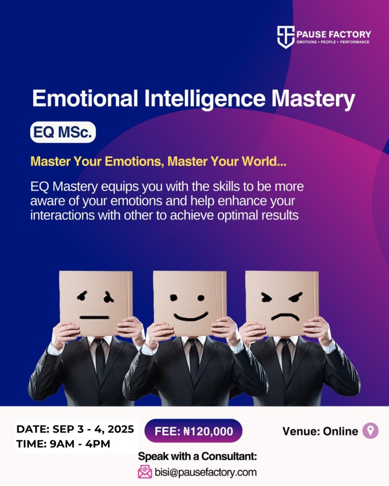 Emotional Intelligence Mastery Class (EQ MSc.)