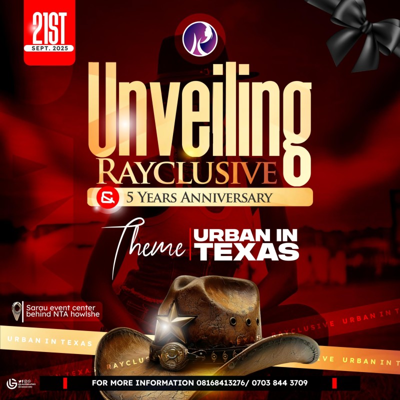 RAYCLUSIVE UNVEILING: Urban In Texas.