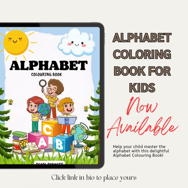 ALPHABET COLORING BOOK FOR KIDS