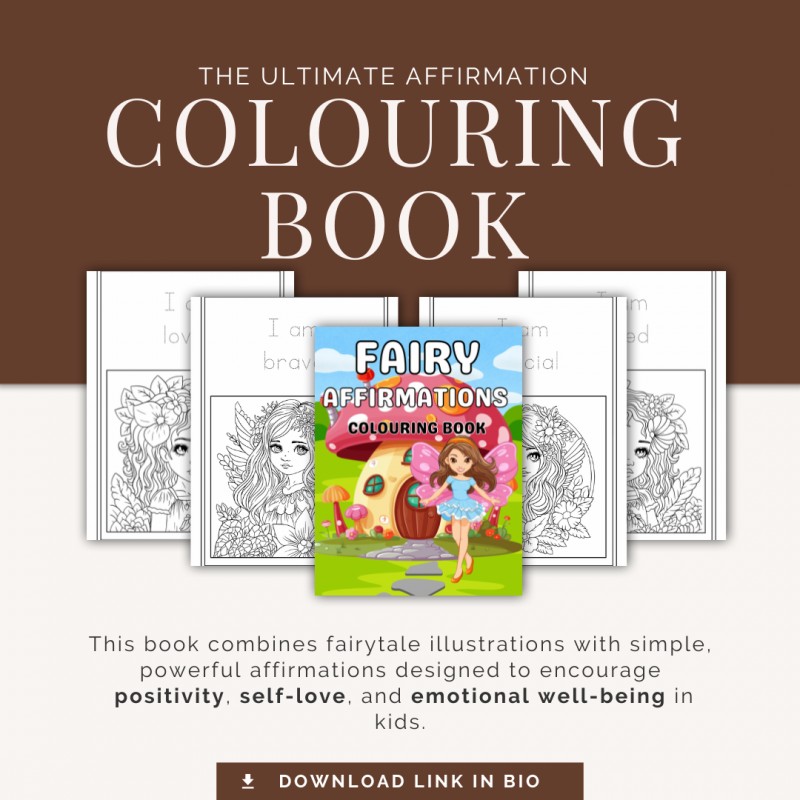 FAIRY AFFIRMATION COLORING BOOK