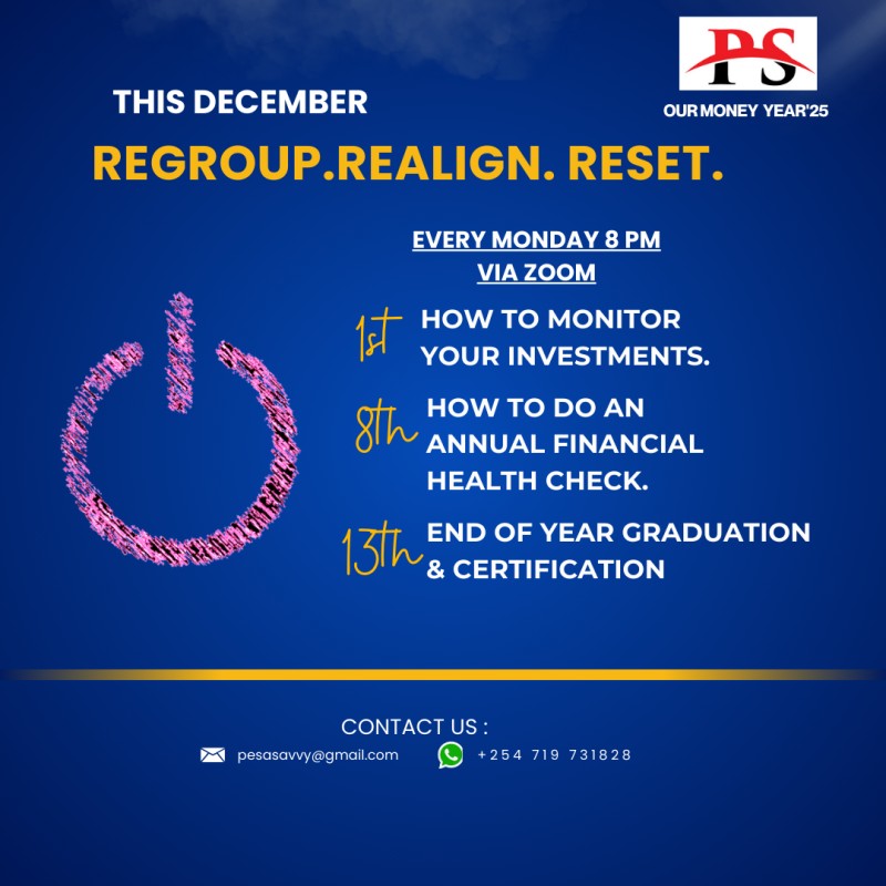 DECEMBER: Regroup, Realign, Reset