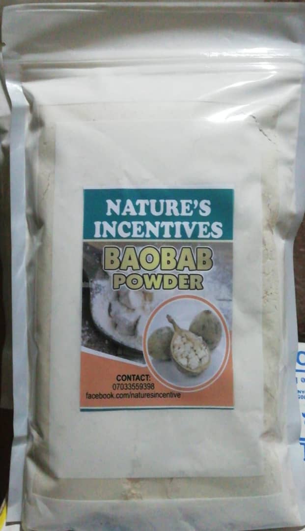 Baobab  pulp powder