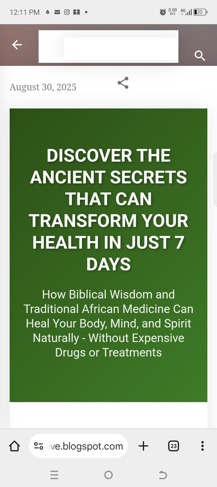 Power of Nature Ebook
