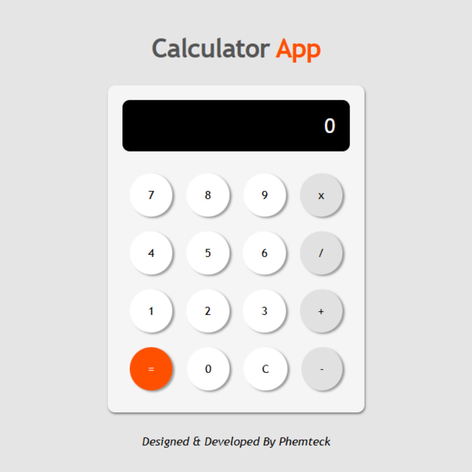 Calculator App