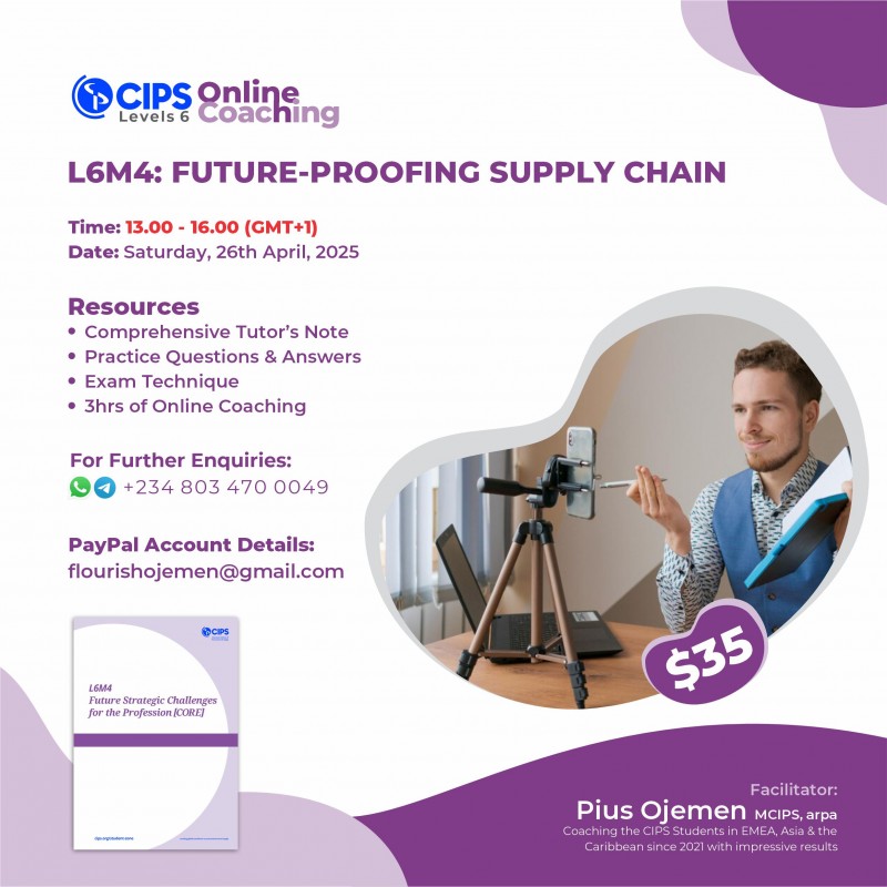 L6M4: Future-Proofing Supply Chain