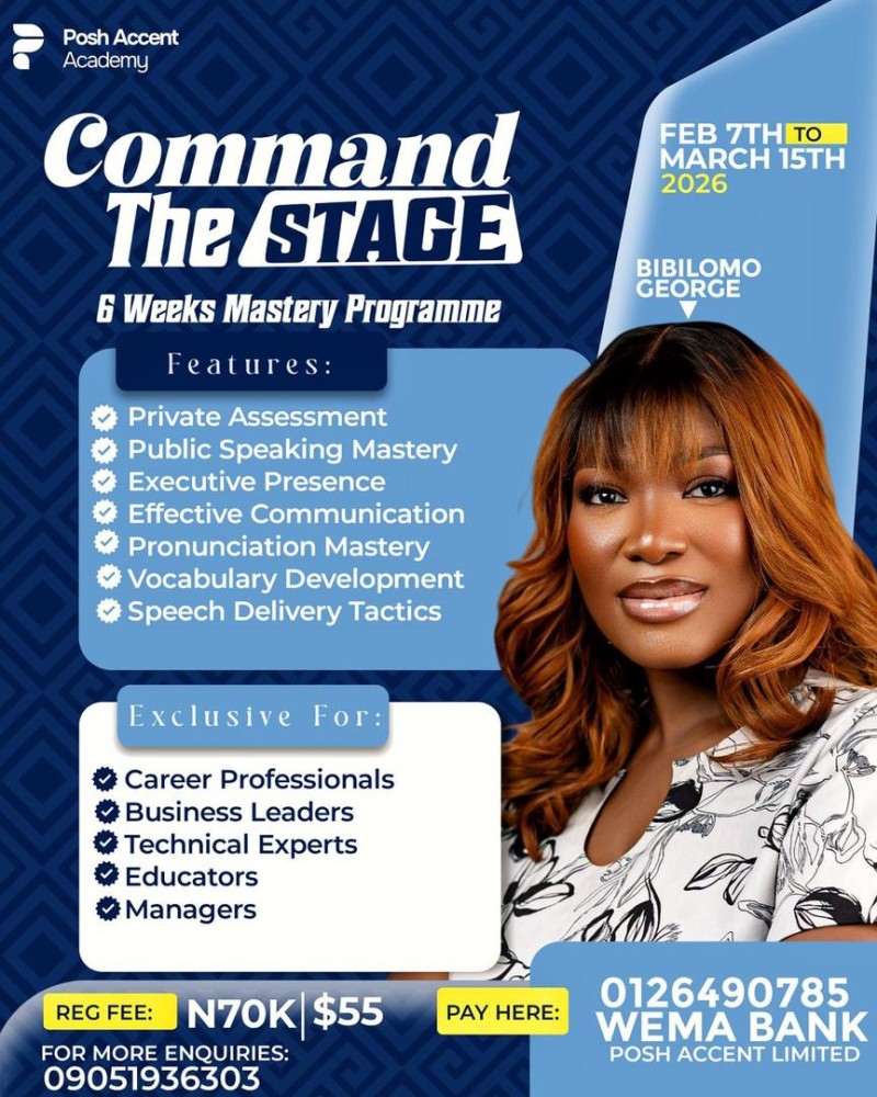 Command The Stage Six Week Communication Mastery