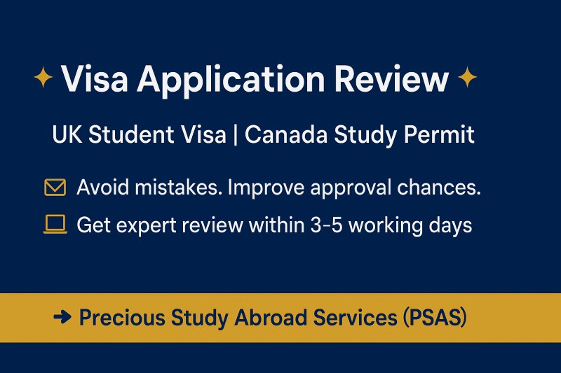 Visa Application Review – UK & Canada