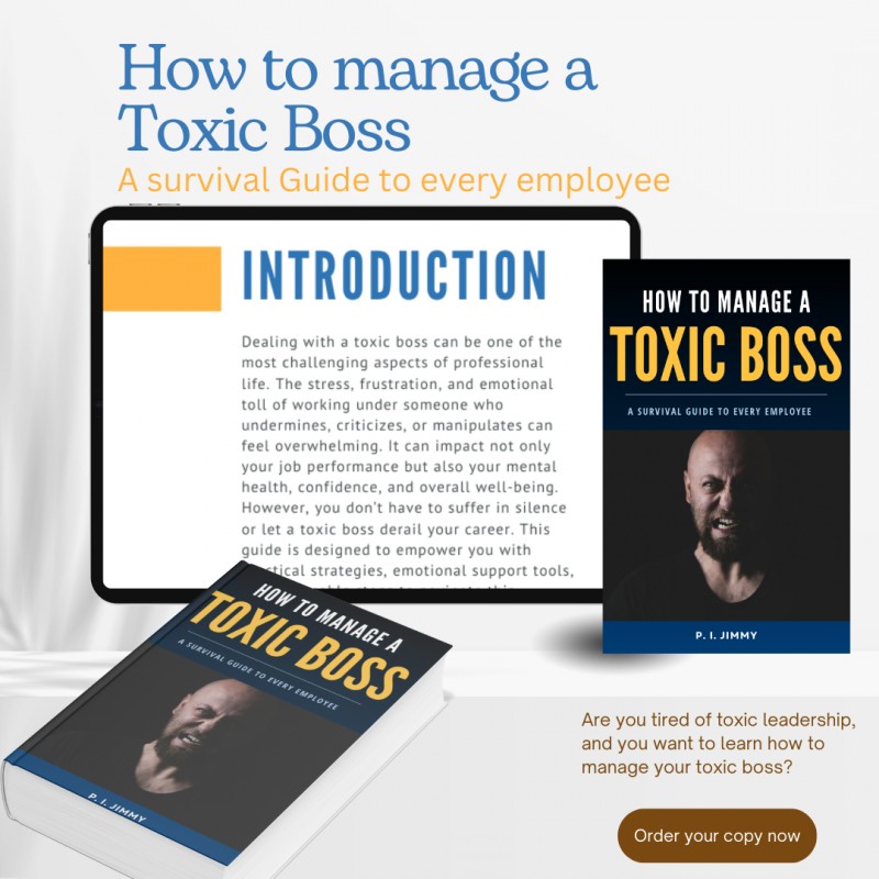 How to manage a toxic boss