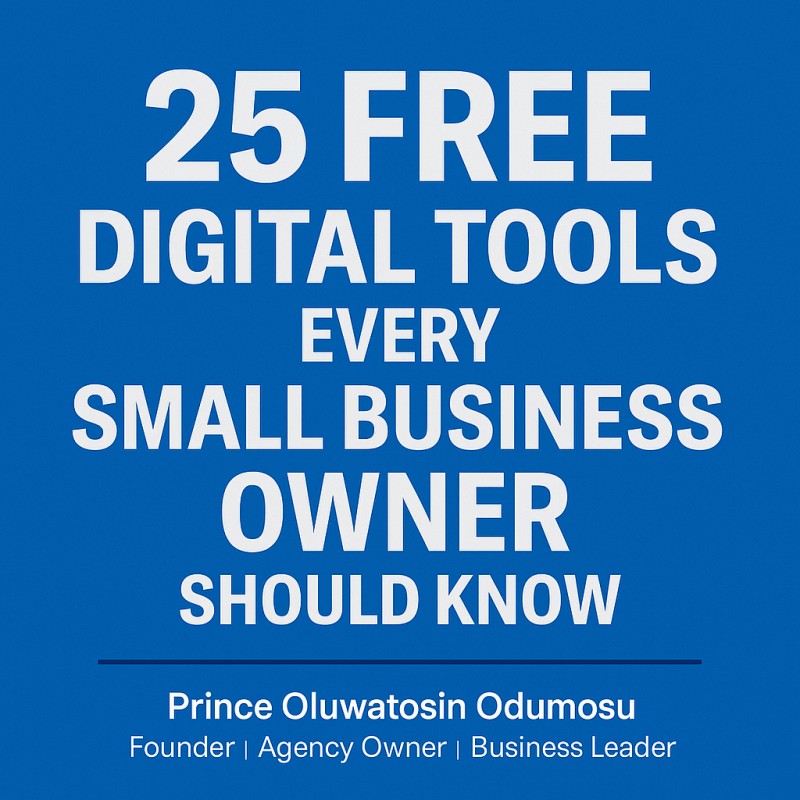 25 Free Digital Tools For Every Small Business Owner