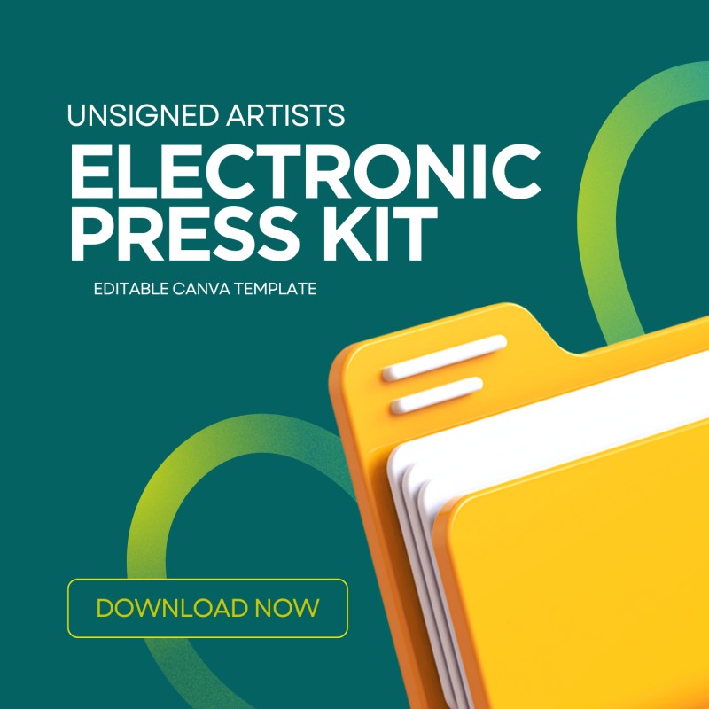 Unsigned Artists Editable Electronic Press Kit (EPK)