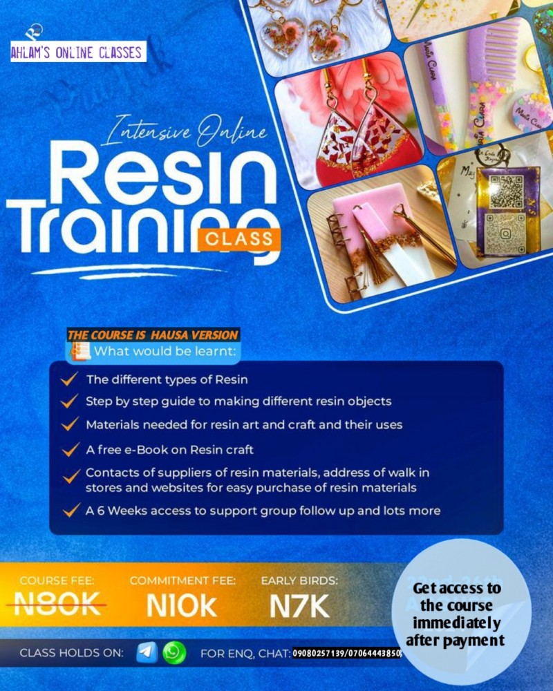 RESIN ART AND CRAFT