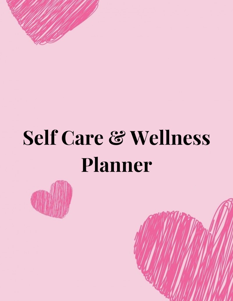 self care and wellness planner