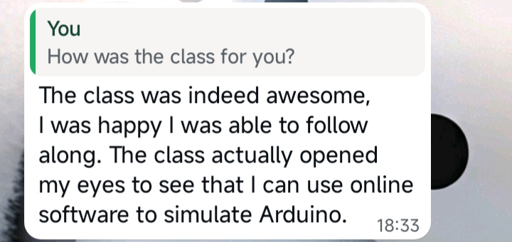 Customer review 1