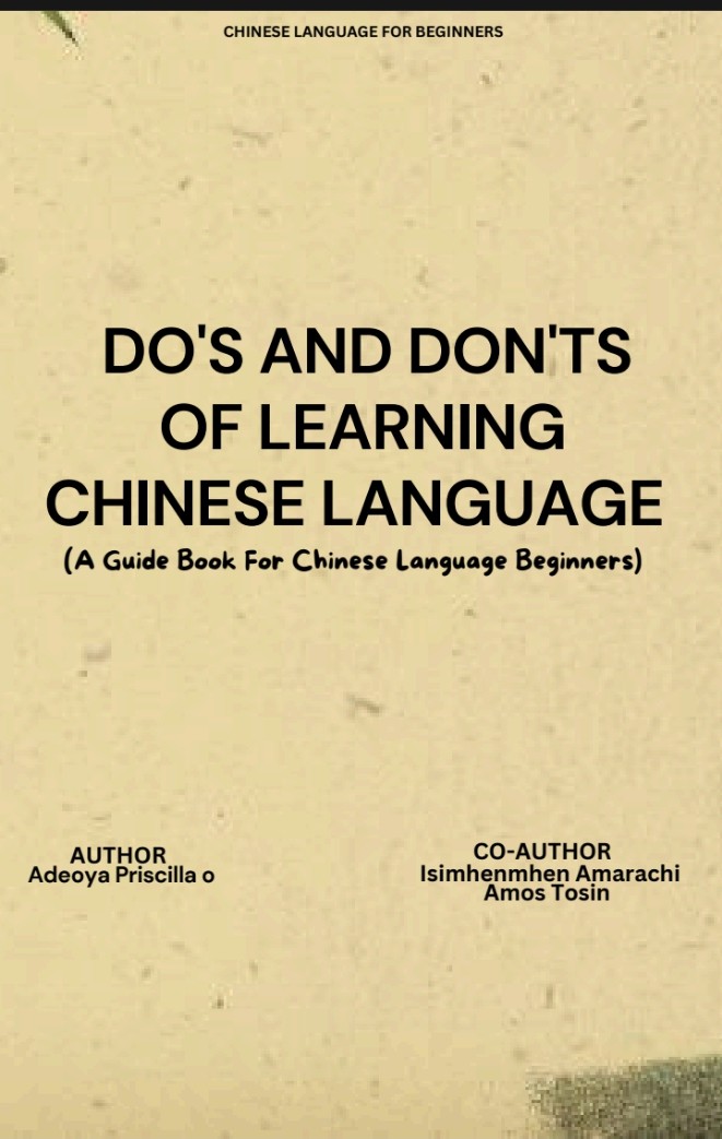 DO'S AND DON'TS OF LEARNING CHINESE LANGUAGE