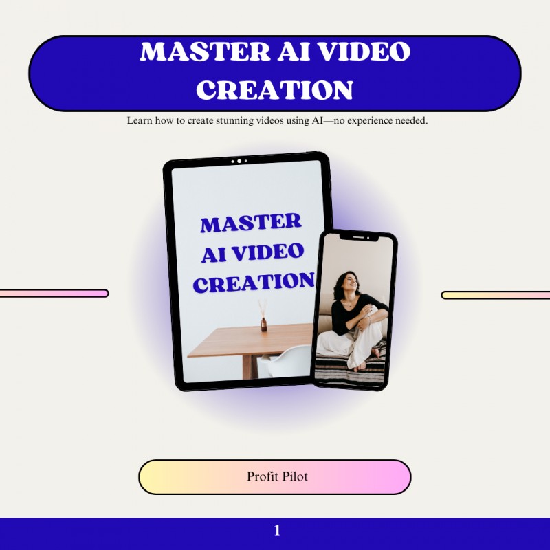 MASTER AI VIDEO CREATION.