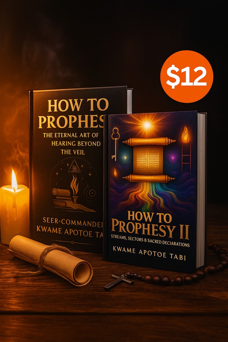 PROPHETIC POWER BUNDLE – HOW TO PROPHESY 1 & 2