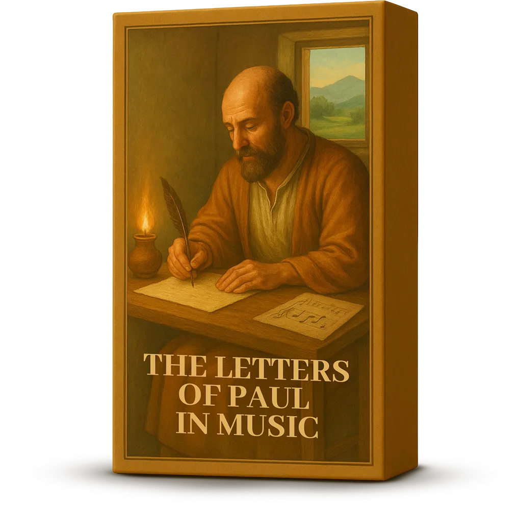 All Letters of Paul Transformed into a Music (⭐top-selling)