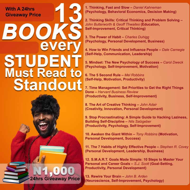 Books Every Student Must Read To Stand Out