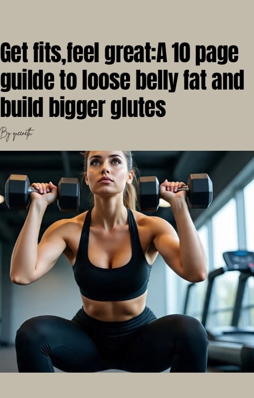 Get fit, feel great : a10 pages guilde to loose belly fats and build bigger glutes