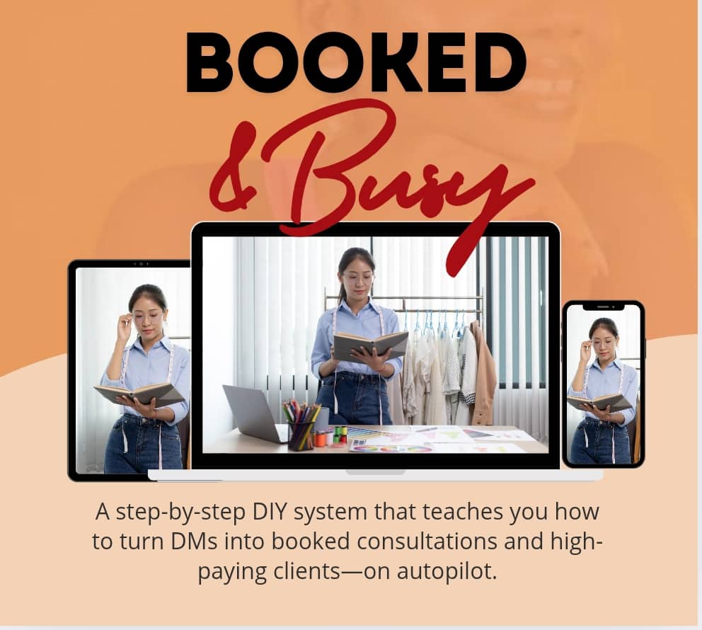 BOOKED AND BUSY