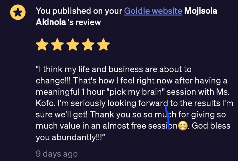 Customer review 2