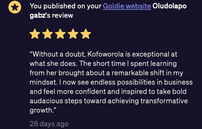 Customer review 3