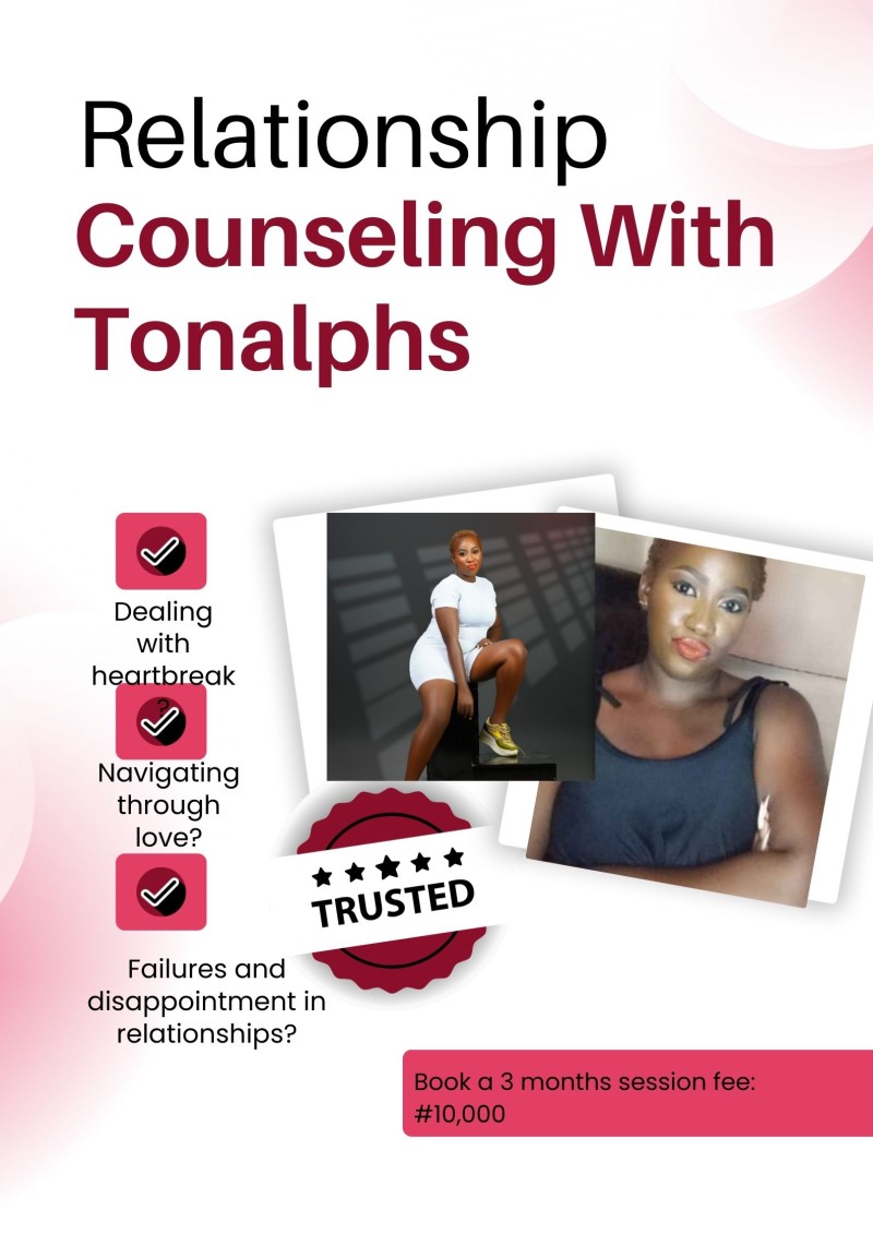 One on one relationship counseling with Tonalphs