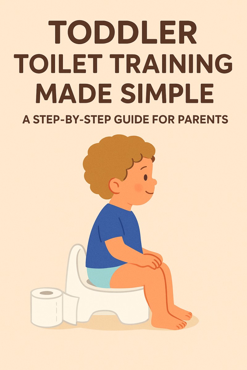 Toddler Toilet Training Made Simple.A step -by -step Guide for parents