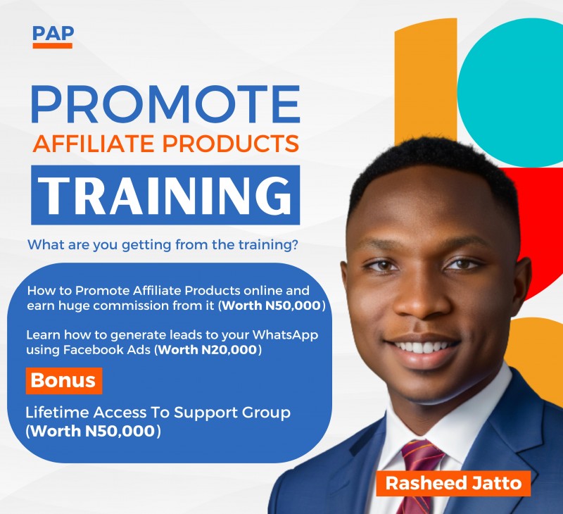 Promote Affiliate Products — detailed affiliate marketing training