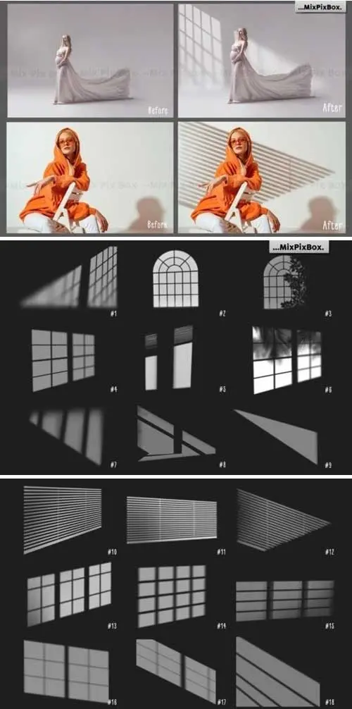 Window Shadow Overlays