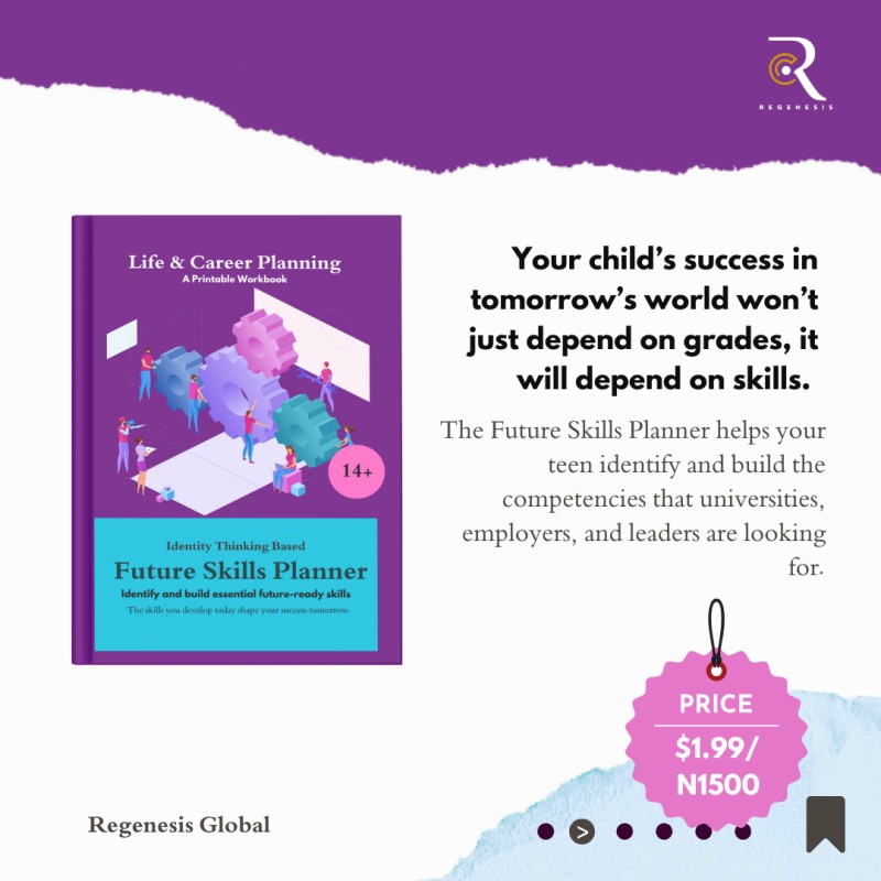 Future Skills Planner - A Printable Workbook