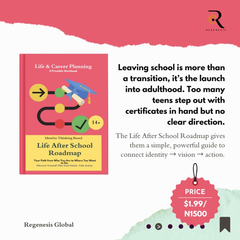 Life After School Roadmap - A Printable Workbook