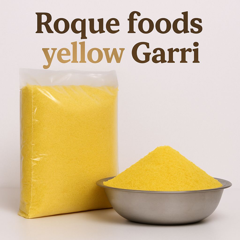 Sand free yellow Garri