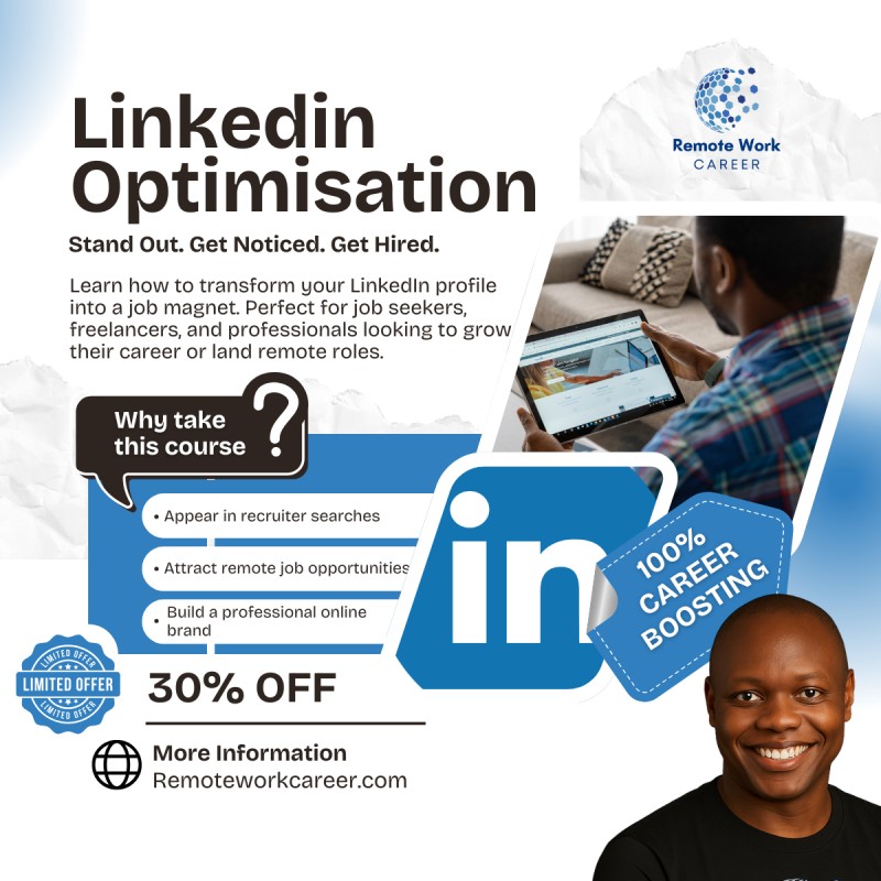 LinkedIn Optimisation — Optimise Your LinkedIn Profile to Attract the Right Opportunities