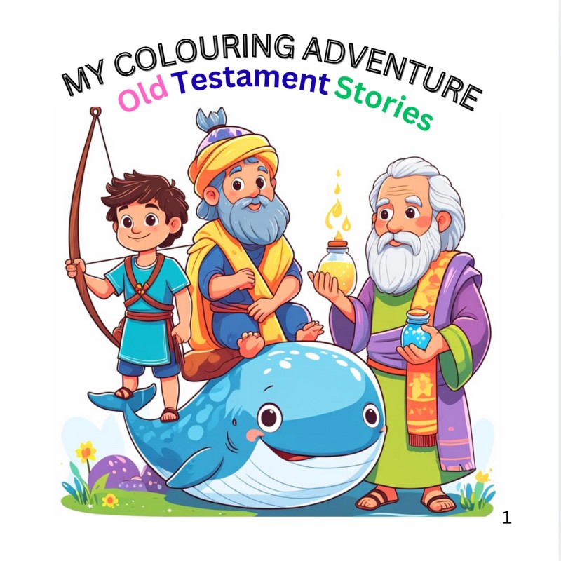 Colouring Book for Kids(Old testament).Paperback