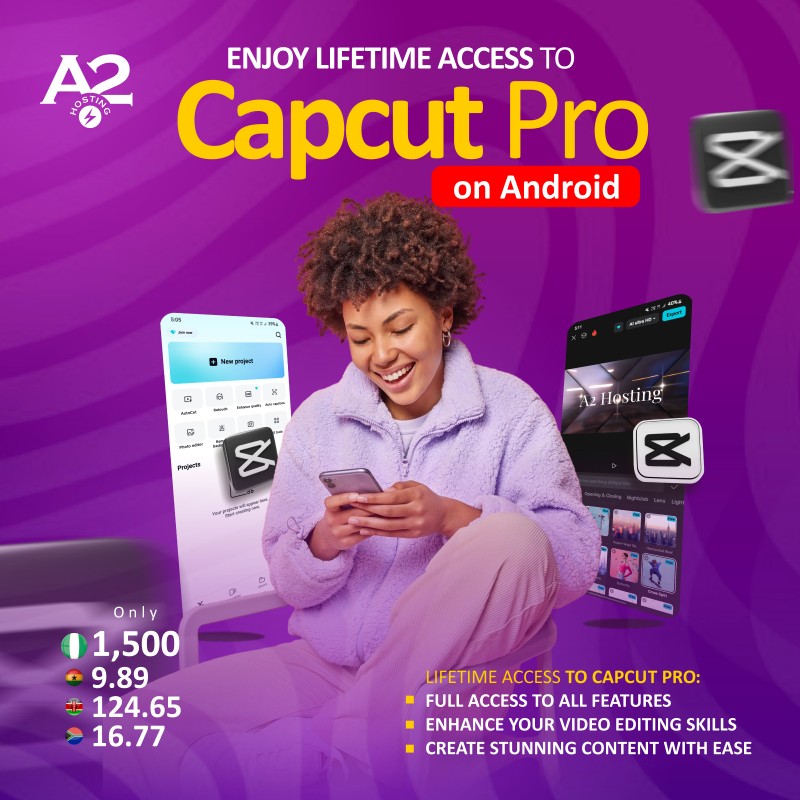 Capcut Pro Lifetime Access 2025